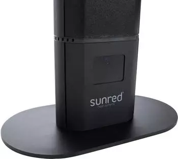 Sunred Dark Valencia Lounge Stand-Infrarot-Heizstrahler 3000W Schwarz (RD-DARK-3000L)