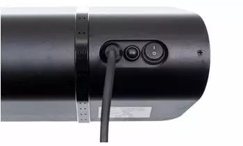 infralogic HeizMeister LuXus Professional Infrarot-Heizstrahler 2kW IP65 schwarz (3301)