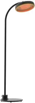 GardWell Standheizstrahler 2000W, IP65, &Oslash; 44cm, 223cm H&ouml;he, schwarz-gold (90033)