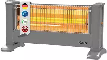 ICQN Infrarot Standheizstrahler 900W IP20 (IQ.0900.APW-S)