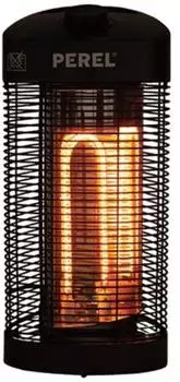 Perel Mobiler Terrassenheizer 1200W, 2 Heizstufen, IP34, 120&deg; Oszillation (PHT2000)