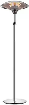 Tepro Millbury Stand-Heizstrahler 2000W 2 Heizstufen, silber (2141)
