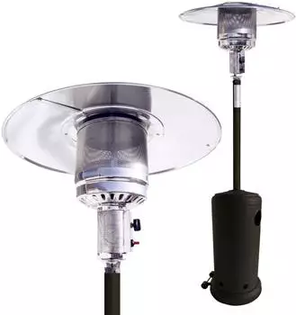 Lemodo Classico Gasheizstrahler 14kW, schwarz (ZY004)