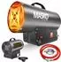 Masko Gas-Heizgebläse 30kW Piezo-Zündung, inkl. Gasschlauch & Druckminderer
