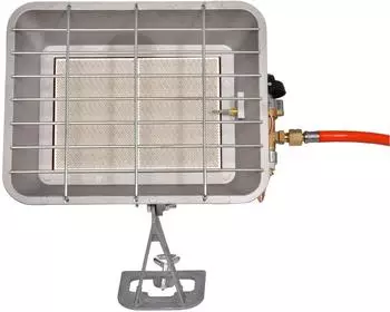 FireFix EASY Gas-Heizstrahler 4,4kW, silber (GHS1)
