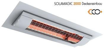 Solamagic ECO-2000 Infrarotheizstrahler 2000W mit Einbaurahmen, Titan (ECO-2000)