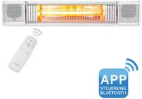 Vasner Heizstrahler "Bluetooth, wei&szlig;, Appino BEATZZ" 2.000 W Wand / Decke mit Musik