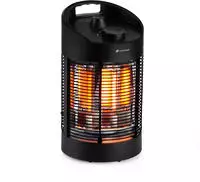 Heat Guru 360 Mini Infrarot-heizstrahler 700/350w Oszillation