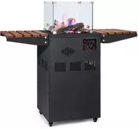 Blumfeldt - Flagranti Plus Gasheizstrahler 8kw Seitentische Edelstahl 6