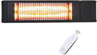 Vasner Heizstrahler "Wand / Decke, schwarz, Teras X20" 2.000 W abgerundetes Design