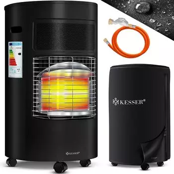 Kesser Gasheizofen 4200W schwarz