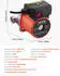 VEVOR Umwälzpumpe 38L/min 100W 220-240V 3-Gang Edelstahlkopf (15PBG-6A)