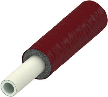 Tece TECElogo Verbundrohr PE-RT/AL 20 x 2,25 mm vorgedämmt rot Rolle 75 m (8702120)