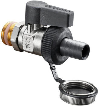 Oventrop Kugelhahn Optiflex DN 15 1/2" AG mit Schlauchverschraubung vernickelt (2246445383291827)