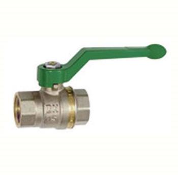 Riegler Trinkwasser-Kugelhahn Messing vernickelt Handhebel I/I G 3/4" DN 20" (133164)