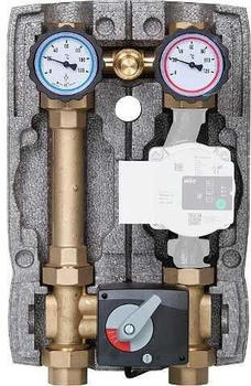 Wilo Heizkreisset Easyflow DN25 mit Überströmventil, Isolierung, 4-Wege-Mischer, ohne Pumpe
