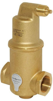 Spirotech SpiroVent Mikroluftblasenabscheider Luftabscheider Typ L DN25 1'' IG Messingausf&uuml;hrung (AA100)
