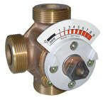 Honeywell Dreiwege-Universal-Mischer DRR Rotguss PN 10 DN25 Kvs-Wert 4,0 (DRR25-4.0)