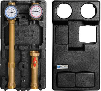 Afriso Heizungspumpengruppe PrimoTherm 180-1 DN25 ohne Pumpe für einen ungeregelten Heizkreis (77643)