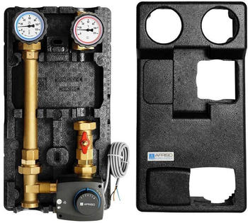 Afriso Mischerkreisgruppe PrimoTherm 180-2 DN25 KVS vario ohne Pumpe für gemischten Heizkreis