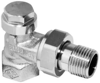 Heimeier Regutec Heizk&ouml;rper-R&uuml;cklaufverschraubung 3/8'' Eckform (0355-01.000)