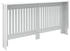 ECD Germany Heizkörperverkleidung Landhausstil 152x19x82 cm MDF weiß (390001369)
