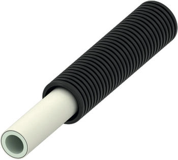 Tece TECElogo Verbundrohr PE-RT/Al/PE-RT im Wellschutzrohr 25 mm Rolle 25 m (8705225)