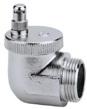 Caleffi Schnellentlüfter Winkelform 1/2" AG verchromt (504401) Caleffi Schnellentlüfter Winkelform 1/2" AG verchromt (504401)