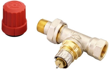 Danfoss Ventilgehäuse RA-N 10 R 3/8" Durchgangsausführung matt vernickelt (013G0032)