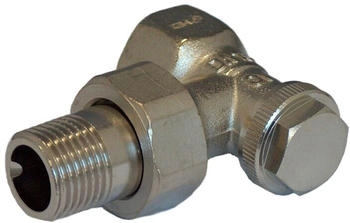 Oventrop Combi 3 Heizkörperverschraubung DN 20 3/4" PN 10 Eckausführung Rotguss Messing vernickelt (1090363) Oventrop Combi 3 Heizkörperverschraubung DN 20 3/4" PN 10 Eckausführung Rotguss Messing vernickelt (1090363)
