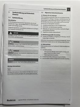 Buderus Fernbedienung BFU Serie07 f&uuml;r Regelsystem Logamatic 4000/2000 (5720720)