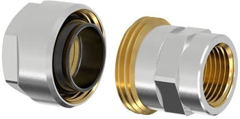 Flamco Plus Schwarzrohradapter f&uuml;r Rohr 3/8" x G 1/2" IG (F13090)