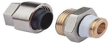 Flamco Schwarzrohradapter G 1/2" x 1/2" mit Außengewinde (F13078)