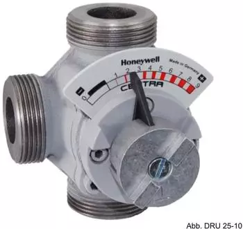 Resideo Dreiwege-Universal-Mischer DRU GG 20 grau PN 10 DN 32 Kvs-Wert 10 (DRU32-10)