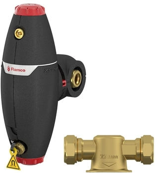 Flamco XStream Vent-Clean Luft-/Schlammabscheider DN25 - G1 F mit Isolierung (11062)