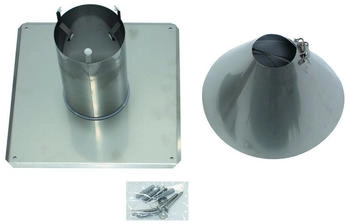 Vaillant Schachtabdeckung Edelstahl DN 80 für Abgasleitung (0020021007)