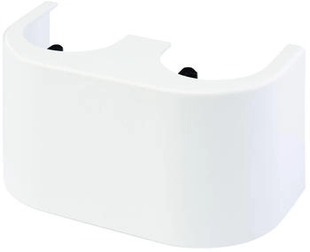 Flamco Designverkleidung für Hahnblock Durchgang, Kunststoff weiß (F10093)