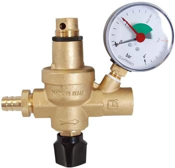 Afriso Füllarmatur FAM G 1/2 mit Manometer 0,4 bar Messing (42406)