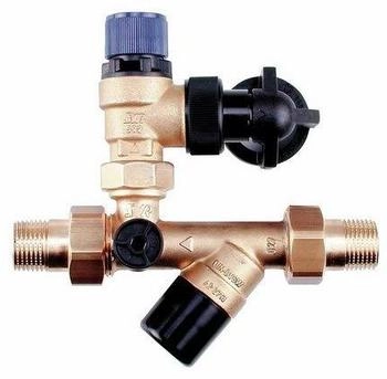 Bosch Sicherheitsgruppe Nr. 429 DN 15, f&uuml;r Netzdr&uuml;cke bis 4 bar, ohne Druckminderer (7719000758)