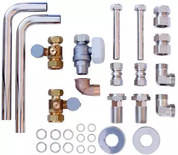 Vaillant VC-Installationsset f&uuml;r Austausch auf Alt-Installation Auf-/Unterputz (0020201902)