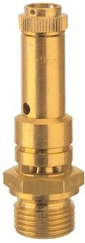 Riegler Sicherheitsventil DN 8, Messing, G 1/2, Ansprechdruck 11 bar (104343-226.03-11)