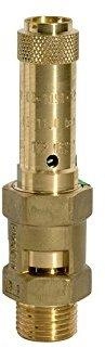Riegler Sicherheitsventil Messing G 1/2 Ansprechdruck 12 bar (229.01-12,0)