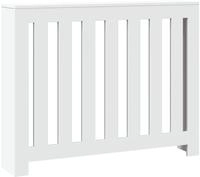 vidaXL Heizk&ouml;rperverkleidung Wei&szlig; 104x20x82 cm Holzwerkstoff