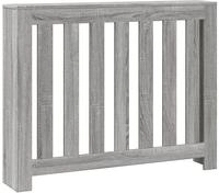 vidaXL Heizk&ouml;rperverkleidung Grau Sonoma 104x20x82 cm Holzwerkstoff