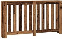 vidaXL Heizk&ouml;rperverkleidung Altholz-Optik 149x20x82 cm Holzwerkstoff