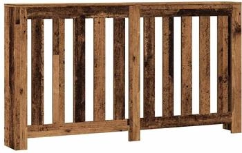vidaXL Heizkörperverkleidung Altholz-Optik 149x20x82 cm Holzwerkstoff