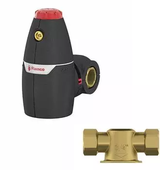 Flamco Luftabscheider XStream Vent DN 25 G 1“ F mit Isolierung (11002)
