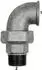 Riegler Bogen-Verschraubung 97 IG/AG Rp 1 1/4, R 1 1/4, schwarzer Temperguss (TFV 97-114)