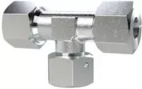 RIEGLER 159011-ETVM2214SST Einstellbare T-Verschraubung, Rohr-Au&szlig;en-&Oslash; 14, Stahl