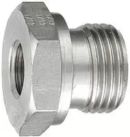 RIEGLER 112494-ES 310 Kurze Wechselreduzierung, G 3/8 a., G 1/8 i., Edelstahl...